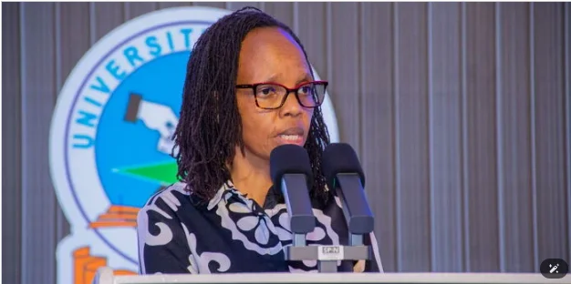 Kenya Universities and Colleges Central Placement Service CEO Agnes Wahome during a past event